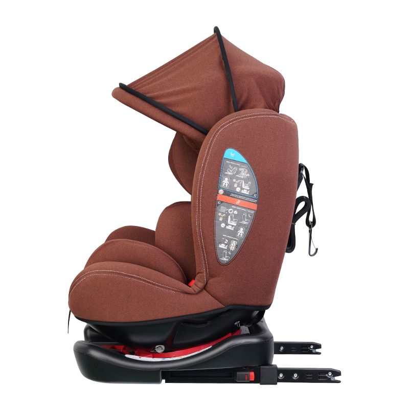 ZK701A ISOFIX 360 stupňů skupiny 0123 ECE R4404 po dobu 0-36 kg 0-12 let