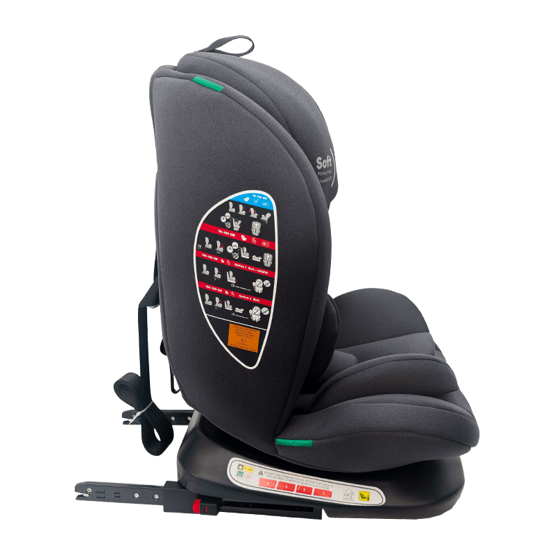 OG801A ECE R129 ISIZE dětská autosedačka 40-150cm Isofix dětská bezpečnostní sedadla 360 stupňů otočit velký sklon pro děti