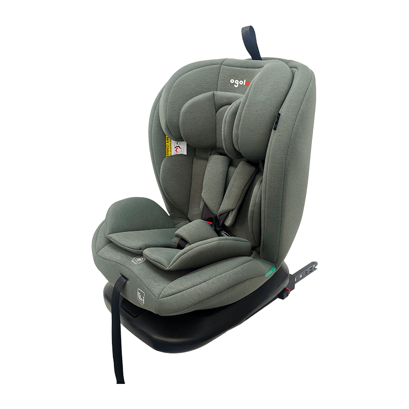 OG801A ECE R129 ISIZE dětská autosedačka 40-150cm Isofix dětská bezpečnostní sedadla 360 stupňů otočit velký sklon pro děti