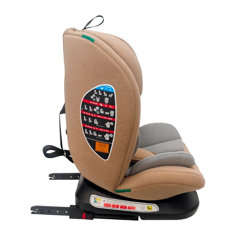 OG801A ECE R129 ISIZE dětská autosedačka 40-150cm Isofix dětská bezpečnostní sedadla 360 stupňů otočit velký sklon pro děti